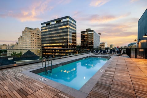 Rooftop pool