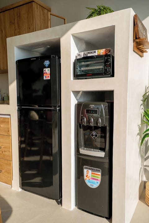 Exclusive Villa, 2 Bedrooms, Private Pool | Private kitchen | Microwave, coffee/tea maker, toaster, freezer