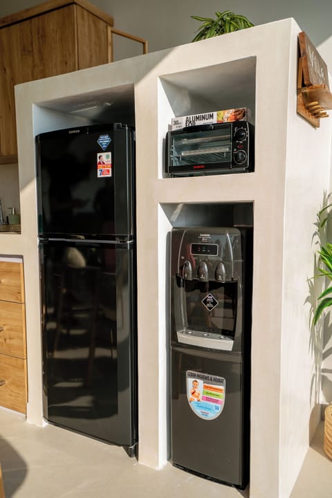 Panoramic Villa, 2 Bedrooms, Private Pool | Private kitchen | Full-size fridge, microwave, stovetop, toaster oven