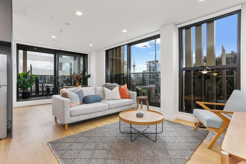 Apartment, 1 Bedroom | Living area | 55-inch Smart TV with digital channels