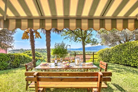 Family House, 2 Bedrooms, Fireplace (HomeSweetHome Lake-View Villetta a) | Outdoor dining