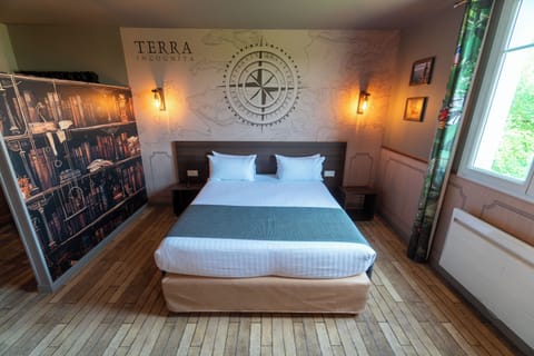 Pirate Suite | Hypo-allergenic bedding, pillowtop beds, in-room safe, desk