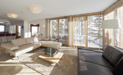 Luxury Apartment, Mountain View | Living area