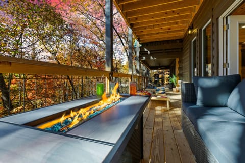 Family Cabin | Balcony view