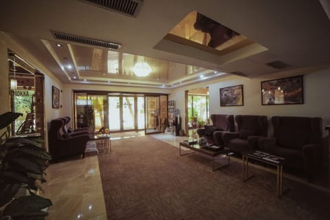 Interior entrance