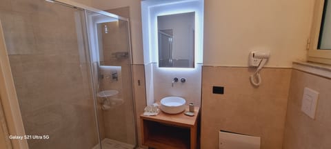 Shower, rainfall showerhead, hair dryer, bidet