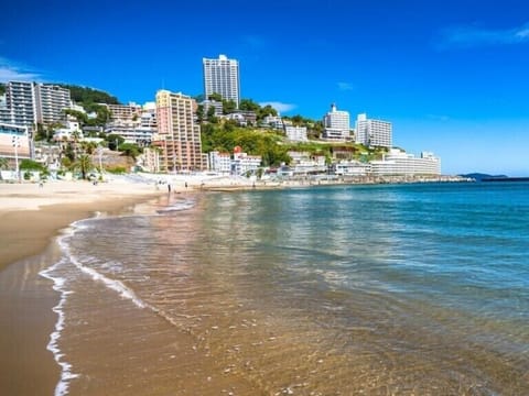 Beach nearby, white sand