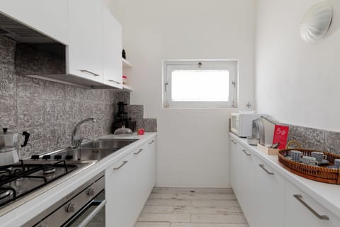 Apartment, Sea View | Private kitchen | Espresso maker