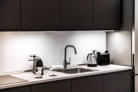 Condo | Private kitchen | Full-size fridge, microwave, stovetop, dishwasher