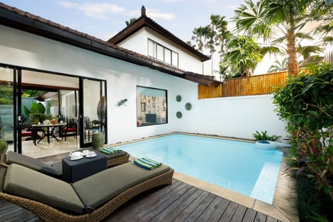 Executive Double Room, 1 Queen Bed | Private pool