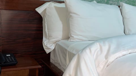 Standard Double Room, City View | Bathroom | Shower, free toiletries, towels, soap