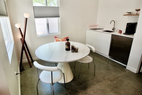 Deluxe Room, 1 King Bed, Kitchen, Garden View | Private kitchen | Espresso maker, coffee/tea maker