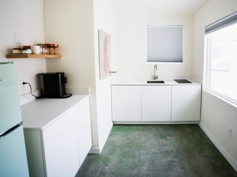 Premium Suite, 1 King Bed with Sofa bed, Kitchen, Pool View | Private kitchen | Espresso maker, coffee/tea maker