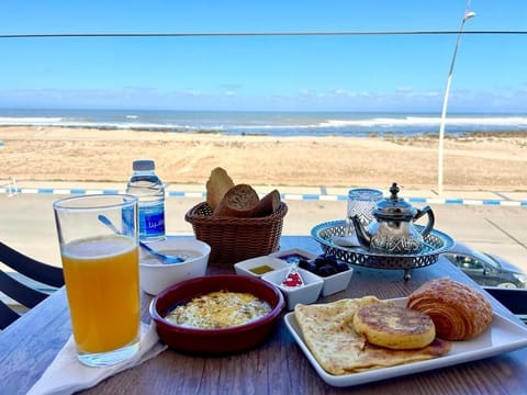 Deluxe Double Room, 1 King Bed, Sea View | Terrace/patio