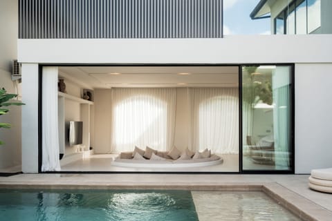 Luxury Villa, 3 Bedrooms, Private Pool, Pool View | View from room