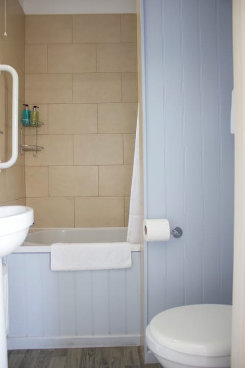 Deluxe Double Room | Bathroom | Hair dryer, towels, soap, shampoo