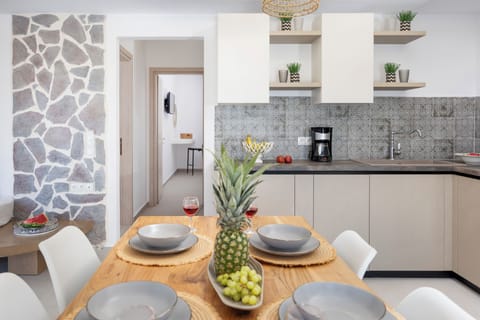 Comfort Apartment, 2 Bedrooms, Kitchen, Oceanfront | Private kitchen | Espresso maker, coffee/tea maker, electric kettle, highchair