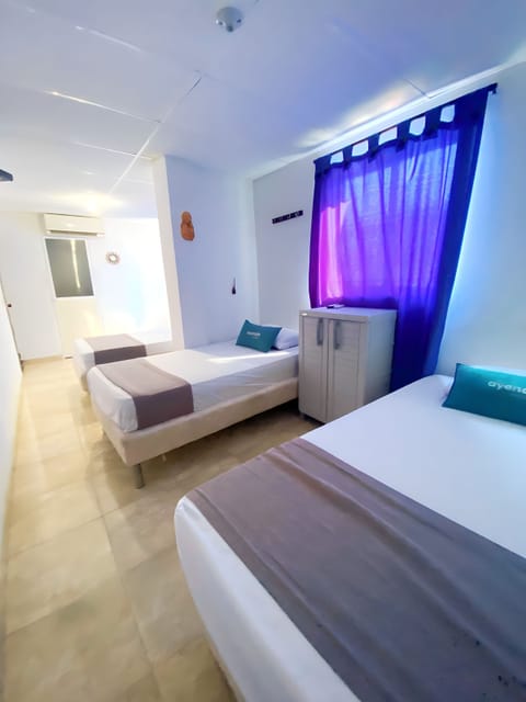 Classic Quadruple Room | Individually furnished, free WiFi, bed sheets