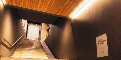 Interior entrance
