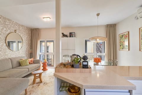 Comfort Duplex | Living area | 50-inch LCD TV with cable channels