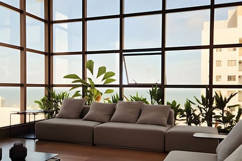 Apartment | Living area | Flat-screen TV, Netflix, streaming services, offices