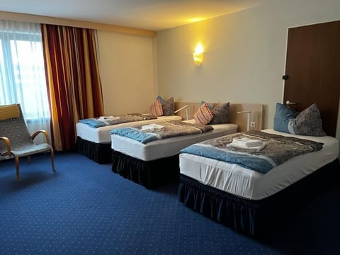 Basic Triple Room, Private Bathroom (Dreibettzimmer ) | 1 bedroom, free WiFi