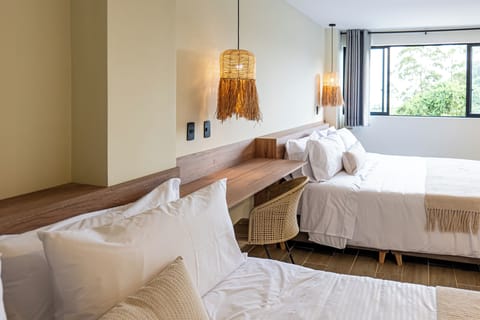 Standard Quadruple Room, Mountain View | In-room safe, free WiFi