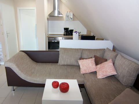 Apartment | Private kitchen | Electric kettle, toaster, highchair