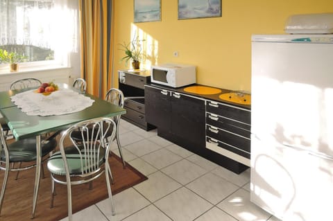 Apartment | Private kitchen | Electric kettle, toaster, highchair