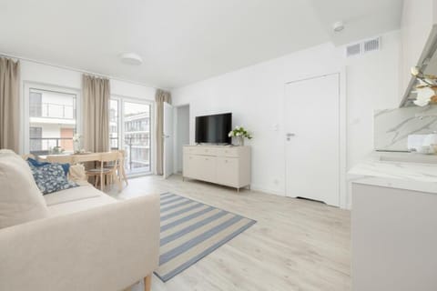 Apartment | Living area | Fireplace