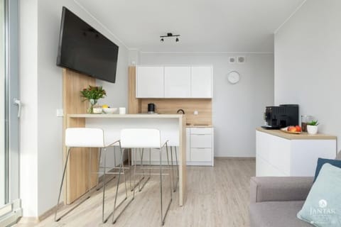 Apartment | Private kitchen | Electric kettle, highchair