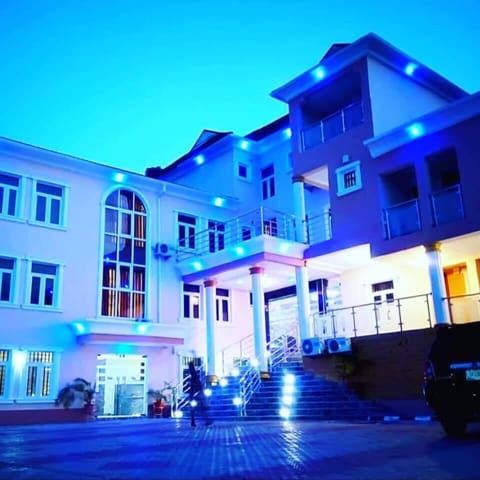 Front of property - evening/night