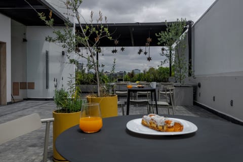 Rooftop terrace