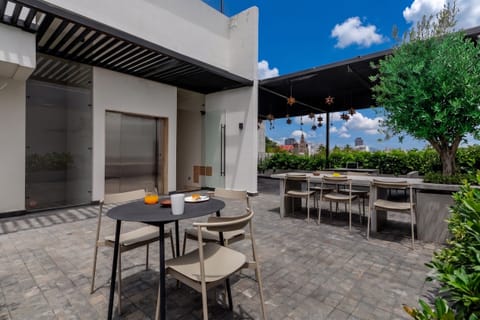 Rooftop terrace