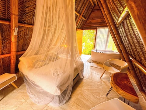Deluxe Bungalow, Balcony, Garden View | 1 bedroom, in-room safe, WiFi (free)