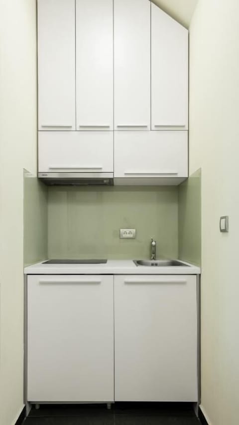 Superior Duplex, River View | Private kitchen | Full-size fridge, stovetop, espresso maker, coffee/tea maker