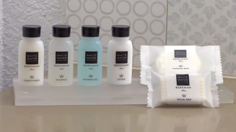 Hypo-allergenic bedding, in-room safe, desk, laptop workspace