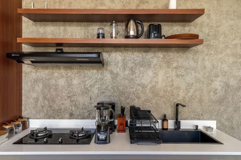 Villa, 3 Bedrooms | Private kitchen | Fridge, toaster, blender, freezer