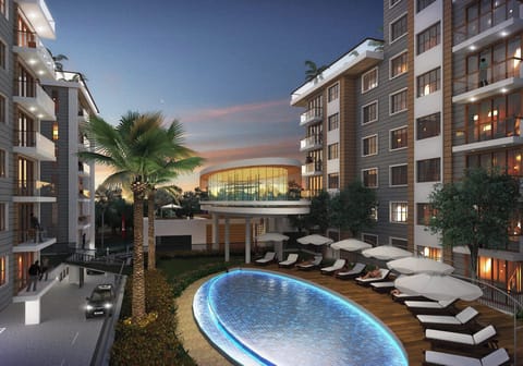 2 outdoor pools