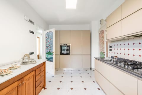 Villa, Hill View | Private kitchen | Full-size fridge, microwave, oven, stovetop