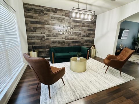 Luxury House, Non Smoking | Living area | 55-inch Smart TV with digital channels