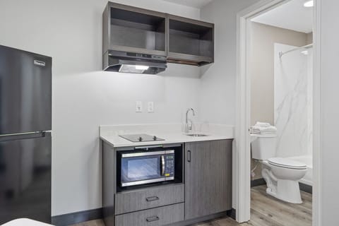 Studio, 1 Queen Bed, Non Smoking | Laptop workspace, free WiFi