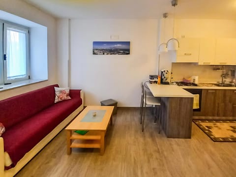 Apartment, 2 Bedrooms, Terrace | Living area | Flat-screen TV