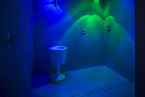 Couples treatment rooms, sauna, hot tub, steam room, hot springs