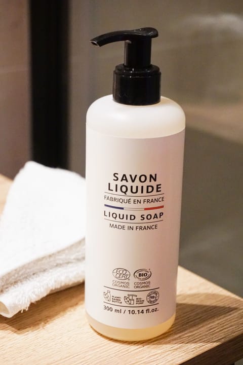 Free toiletries, hair dryer, slippers, towels