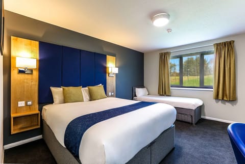 Family Room, Multiple Beds, Non Smoking | Hypo-allergenic bedding, desk, blackout drapes, iron/ironing board
