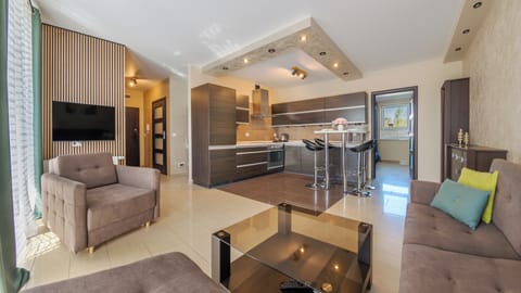 Apartament (15) | Living area | Flat-screen TV