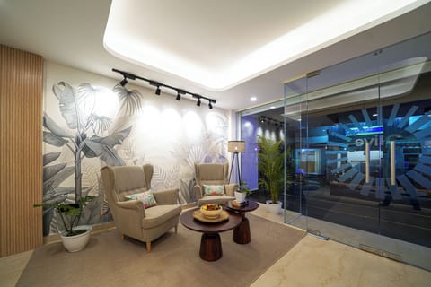 Interior entrance