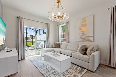 Townhome, 6 Bedrooms | Living area | Smart TV