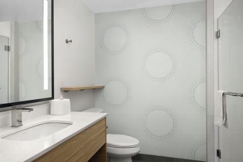 Free toiletries, hair dryer, towels, soap